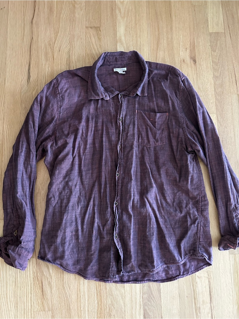 Carbon2Cobalt Mens Long Sleeve Button Down Shirt - Size L - EUC